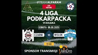 Czarni Jasło - Wisłok Wiśniowa 06-09-2025