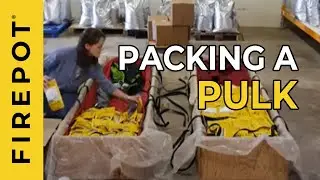 Packing pulks for Antarctica with 440 Firepot meals