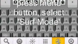 Blue Keyboard App Movie