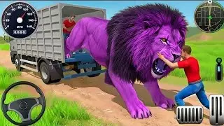 Animal Cargo Truck Driving Game 3D - Animal Transport Cargo Truck 2024 - Android Gameplay