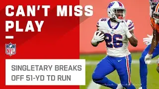 Devin Singletary Makes Sure the Game Is Extremely Over
