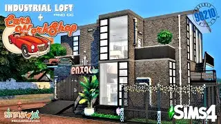 INDUSTRIAL LOFT + CARS WORKSHOP | THE SIMS 4 | NO CC