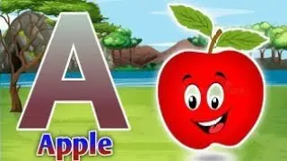 abcd|ABCDE |a for apple | ABCD song for children | abc song | phonics song | Divu learning kids