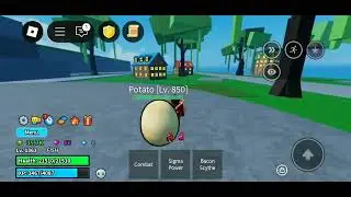 Meme fruit sigma power showcase ( at the end I almost got curse power) #memefruit