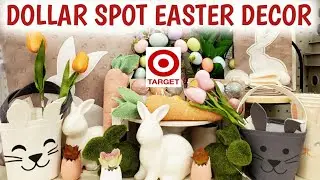 NEW TARGET DOLLAR SPOT EASTER DECOR 2021 | SHOP WITH ME | NEW FINDS | BECKY BUFORD