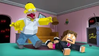 HOMER.EXE NO MINECRAFT! ( SIMPSONS.EXE )