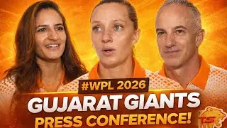 Пресс-конференция WPL 2026 | Обновление состава команды Gujarat Giants, Ренука Сингх Тхакур, Эшли...