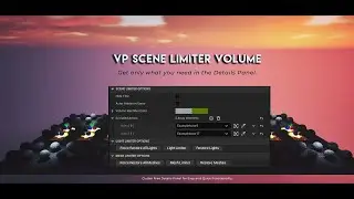 VP Scene Limiter Volume - Unreal Engine 5