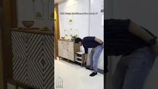 This innovative Shoe Cabinet which is Game changer for any house. #interiordesign #shoecabinet