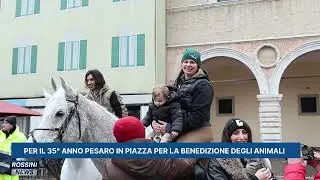 PER IL 35° ANNO PESARO IN PIAZZA PER LA BENEDIZIONE DEGLI ANIMALI
