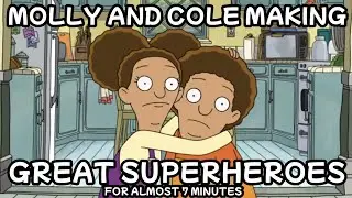 Molly and Cole making Great Superheroes for almost 7 minutes - Central Park