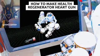 TUTORIAL OF HOW TO BUILD THE HEALTH REGENERATOR HEART GUN!! #tutorial #animalcompany #funny #vr 