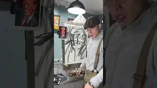 Japanese Painter Creates Donald Trump