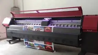 Super Fast Solvent Printer  Speedy Monster KM-512i