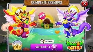 Dragon City: High Thirteen Dragon vs Thirteen Dragon Skin [EXCLUSIVE BREEDING] 😱