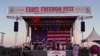 Wanted Dead or Alive (Bon Jovi cover) by 80s Gadgets @ Ennis Freedom Fest, June 29, 2024