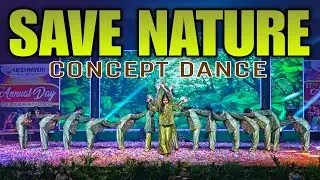'Save Nature' Concept Dance || Krishnaveni High School Annualday-2025 || Prince Bharath
