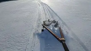 Lynx Ranger 2000 ajelua ja latukoneen virittelyä.