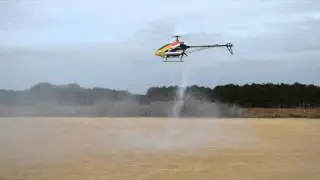 Model Helicopter Down Wash and Blade Vortex Flow Visualization