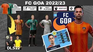 FC goa 2022/23 season kits & logo / DLS22