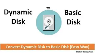 How to Convert Dynamic (Invalid) Disks into Basic Disk.