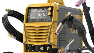 Testing new tooliom mig-180pro and welding helmet from arccaptain.