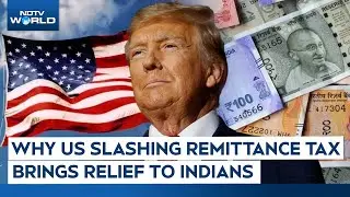 Trump Latest News | Why US Slashing Remittance Tax To 1% Brings Relief To Indians Sending Money Home