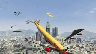 GTA 5 - Emergency Landing FAILURE Plane CRASH | Air India 171 Bowing Flight Crash // Gaming Dip