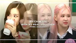watch me edit : with my real voiceover🥹👍