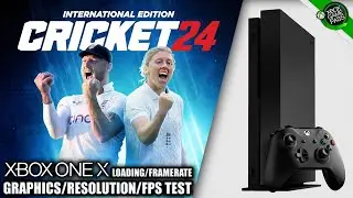 Cricket 24 - Xbox One X Gameplay + FPS Test