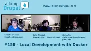 Talking Drupal #158 - Local Development with Docker