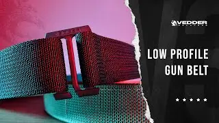 Low Profile Gun Belt - Vedder Holsters V3