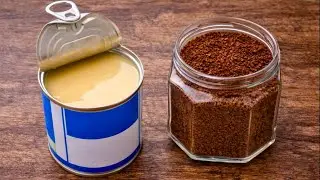 Those same candies that drive the whole world crazy. Just mix condensed milk and coffee.