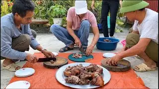 Thịt Chó thái nia - Xóm MŨI NHÒM MỒM Cúng Thần Long mạch cuối năm