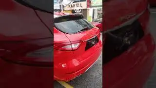 Maserati Levante Full Wrap Lava Orange