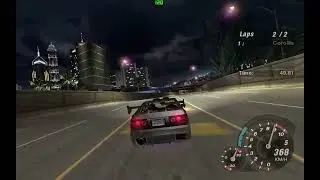Outer Ring 1:00.78 Nos Lap / WCG / Corolla : NFSU2