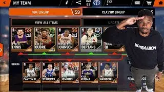 NBA Live Mobile 18 Early Gameplay - Early Lineups And Coaching Chemistry!!