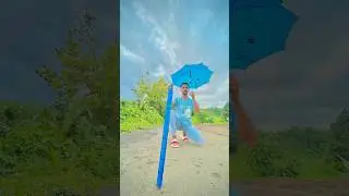 Big Size 1 In 2 Umbrella Testing Video ☂️👍|| #bigsize #umbrella #bluecolour #toyumbrella #toyforkid