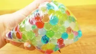 ANTISTRESSBALL Alternative mit Wasserperlen | Orbeez Antistresst&uuml;te | Super einfach DIY Idee