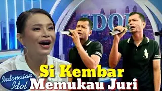 Si kembar ini berhasil memukau para juri indonesian idol (Parodi)