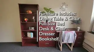 Collegetown Court Studio Tour: -07 Style Apartment (507)