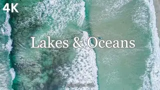 Lakes And Oceans Relaxation Film - 1 HOUR Of Peaceful Relaxing Music - Nature