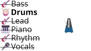 Cause This Is Just What I Wanted (Main Way Version) drum click track only
