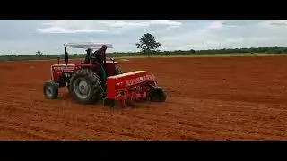 BRAND NEW MF 360 IN BOTSWANA WITH ZERO TILL PLANTER - AGROASIA