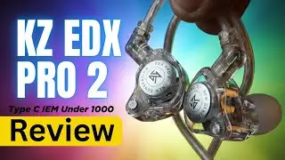 Обзор наушников KZ EDX Pro 2 | Лучшие наушники Type C до 1000 рупий