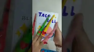 Taco Bell 🌮🌮 Blind bag#blindbag #tacos #nails #art #gold #papercraft #shivangisah #fishfillet