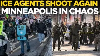 Minneapolis News LIVE: ICE Agent Shoots Again, City Erupts in Chaos as Protests Surge | ICE Shooting