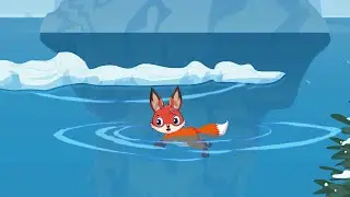 The Arctic Fox Nursery Rhyme ❄️🦊 Nick & Hannah Kids & Songs & Nursery Rhymes