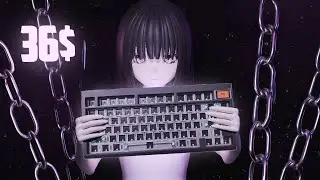 МОЯ ПЕРВАЯ КАСТОМНАЯ КЛАВИАТУРА | GMK81 + Gateron Milky Yellow