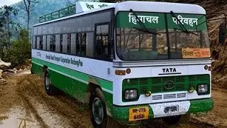 HRTC on off-road driving to the local routes ||Dangerous Roads|| Hats off